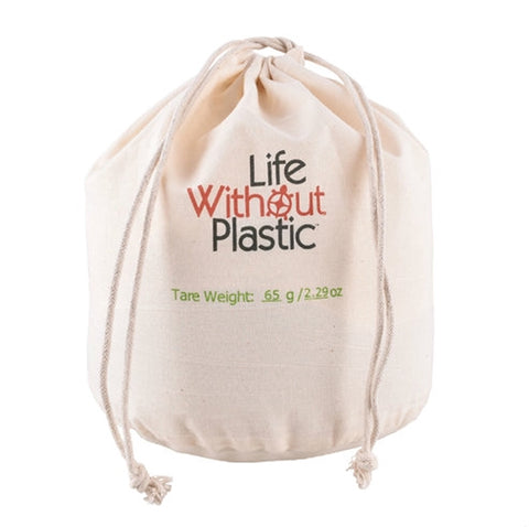 Organic Cotton Flat Bottom Bulk Bag-Large