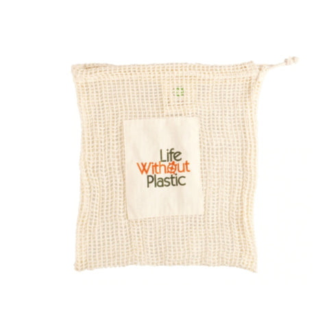 Organic Cotton Mesh Produce Bag - Medium