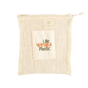 Organic Cotton Mesh Produce Bag-Large